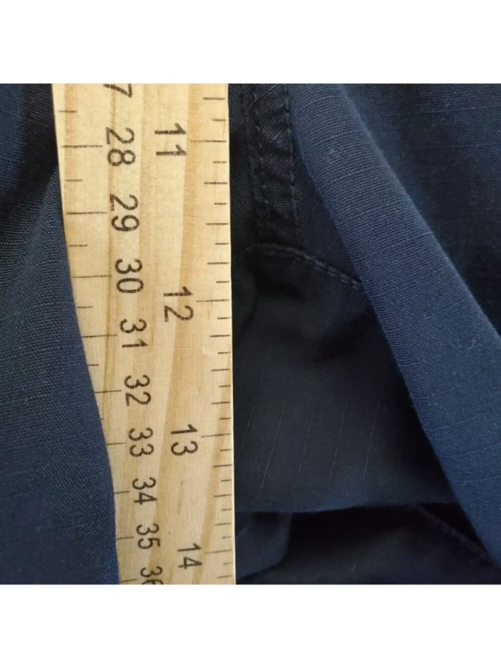 5.11 Tactical Pants Mens 38x32 Navy Blue Cargo Pockets Ripstop Workwear *Read*